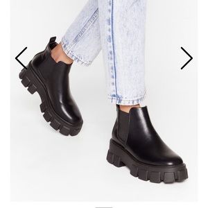 Nasty Gal Black Boots